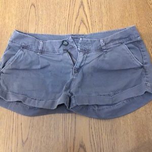 American Eagle Cotton Blue Shorts.
